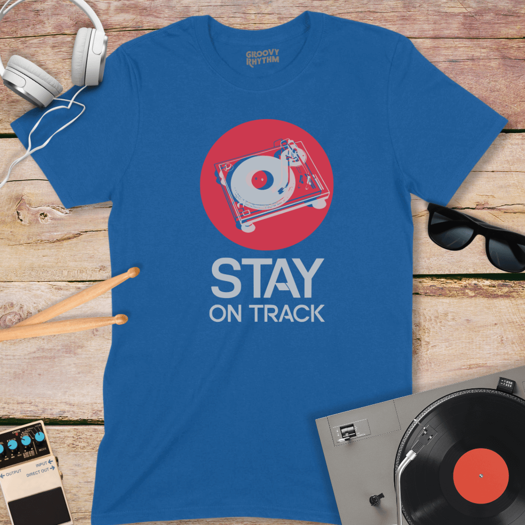 Stay on Track Vinyl T-Shirt