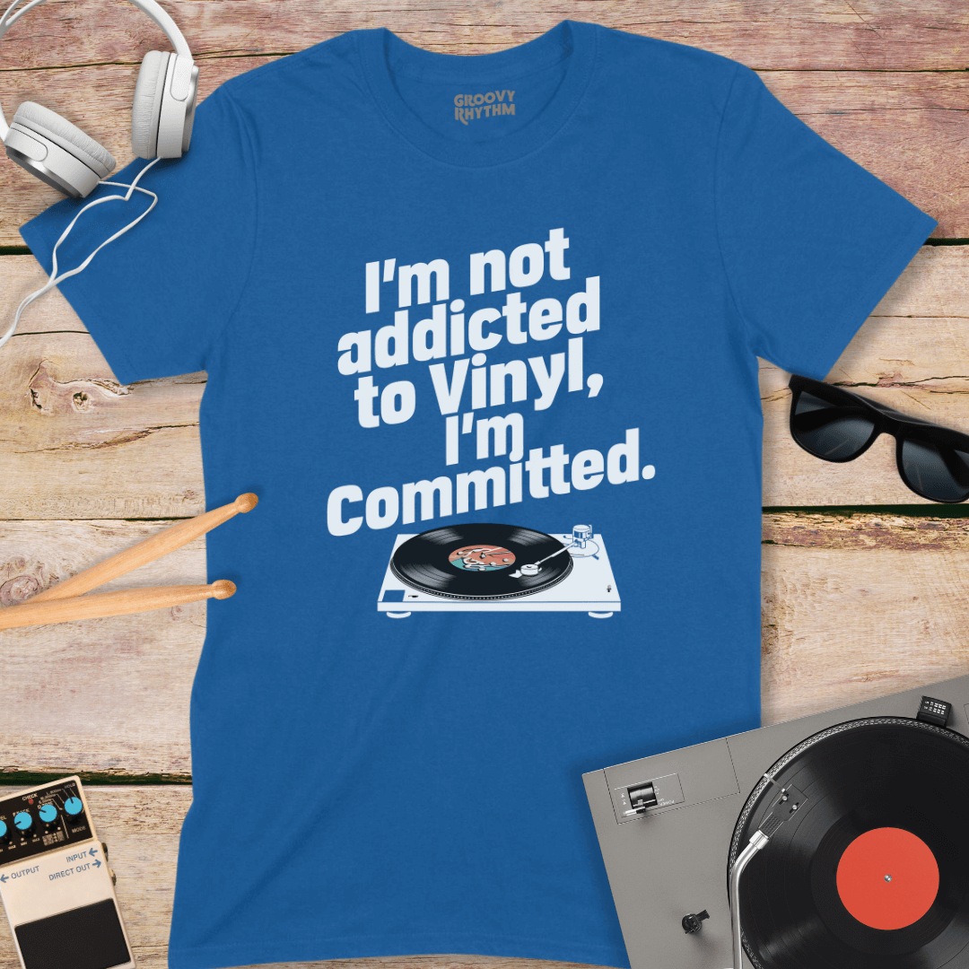 I'm Not Addicted to Vinyl Tee