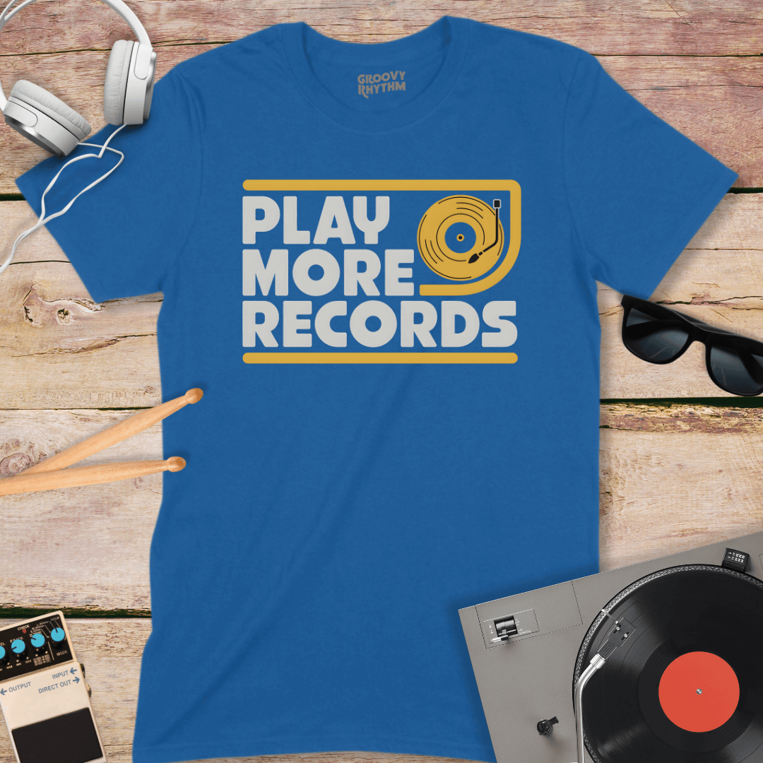 Play More Records Tee