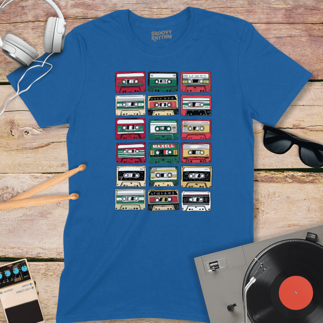 Wall of Cassettes Tee