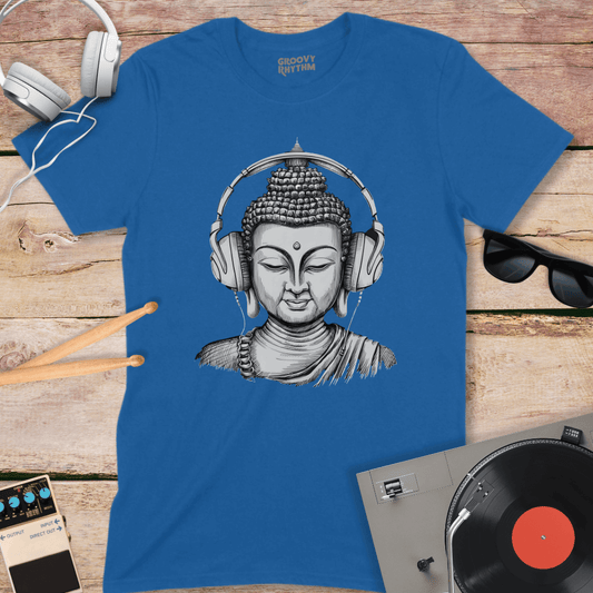 Buddha Loves Music Tshirt