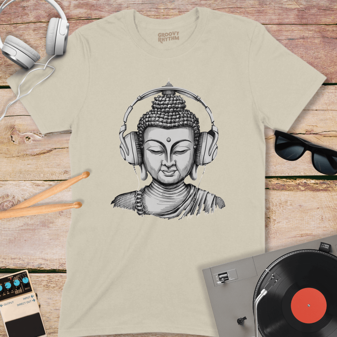 Buddha Loves Music Tshirt