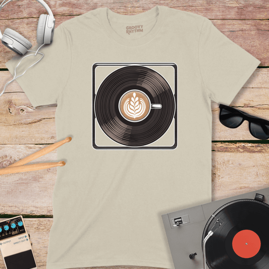 Cappuccino Record Tee