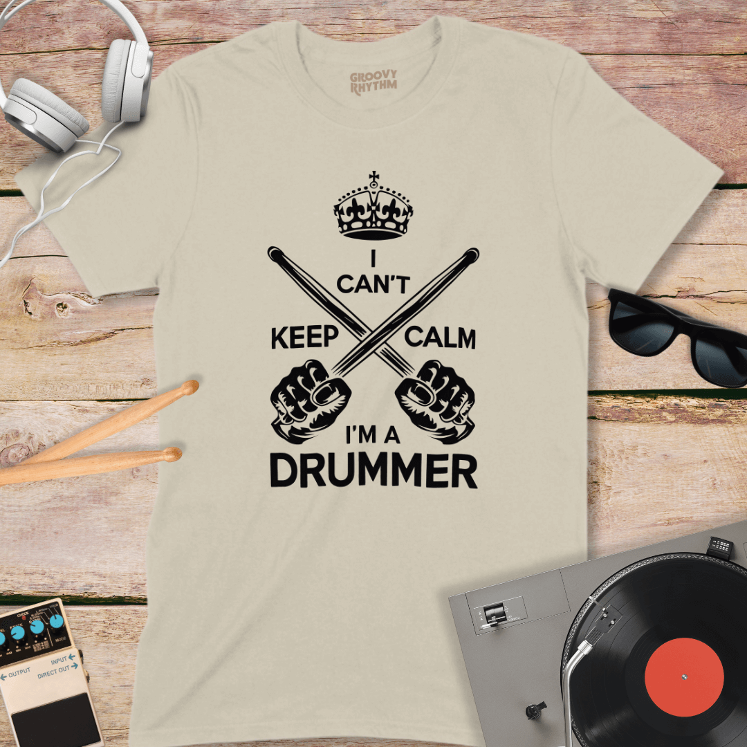 I Can't Keep Calm Drum Tee