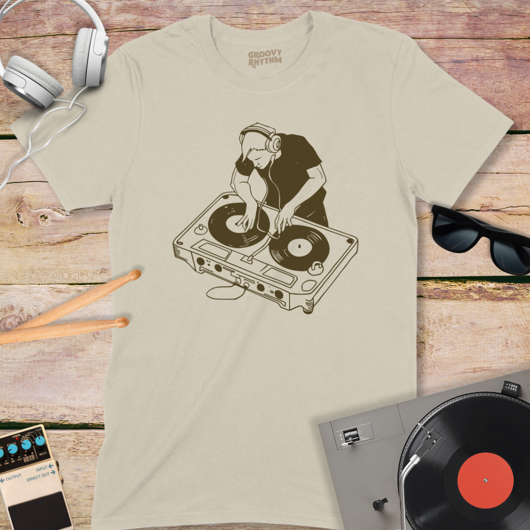 Cassette DJ Rocks TShirt