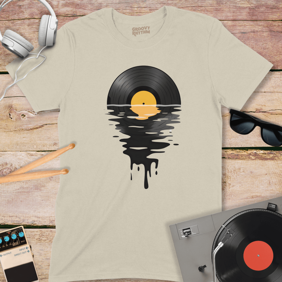 Vinyl Sunset Melts Away Tee