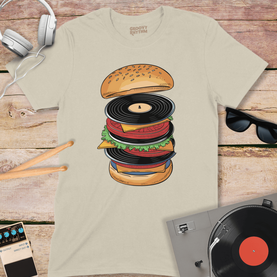 3x3 Vinyl Burger Tee