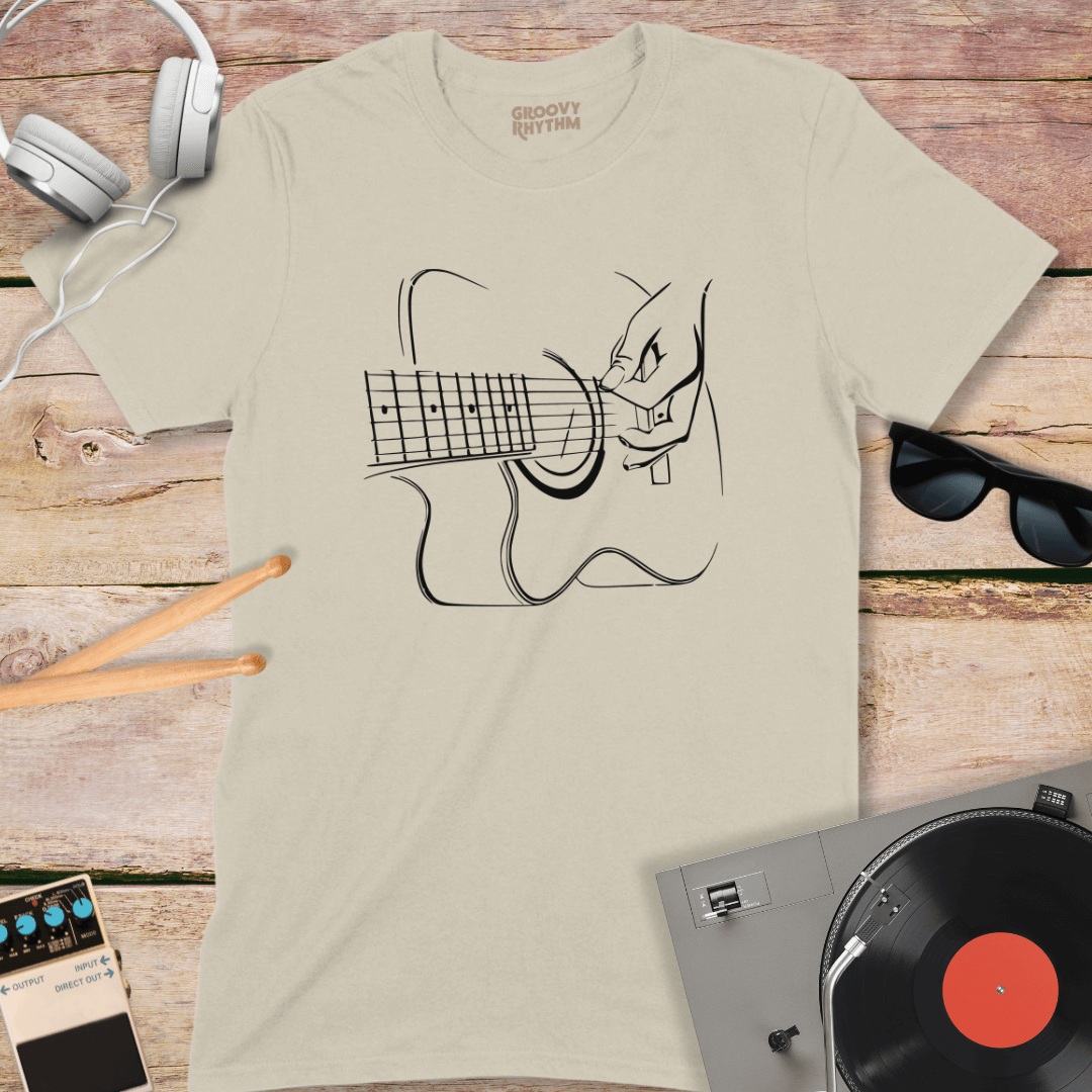 Classic Guitar Lineart Tee