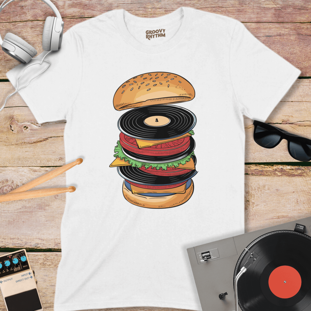 3x3 Vinyl Burger Tee