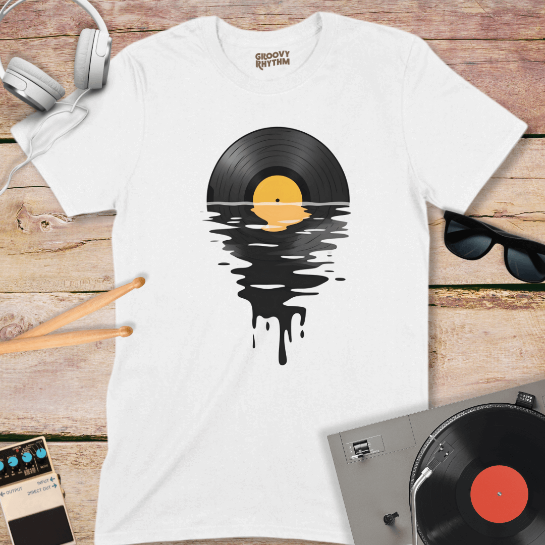 Vinyl Sunset Melts Away Tee