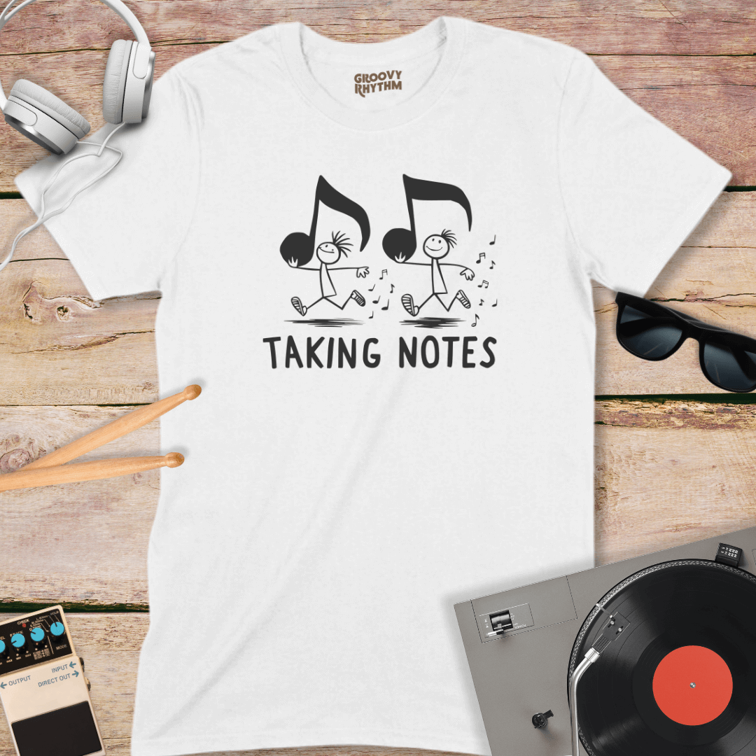 Taking Notes Music Tshirt