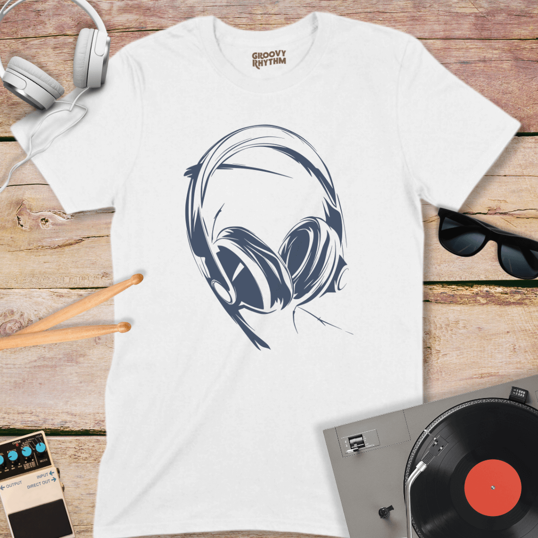 DJ Headphones Tee