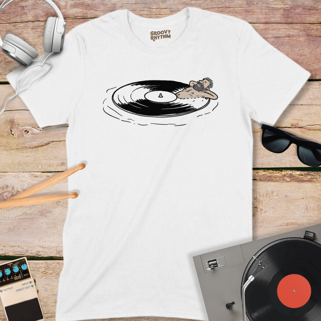 Spin or Swim Vinyl Tee