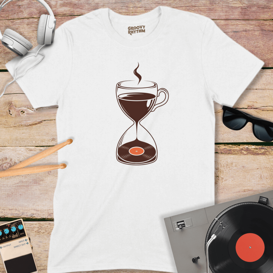 Time for Coffee & Music Tee