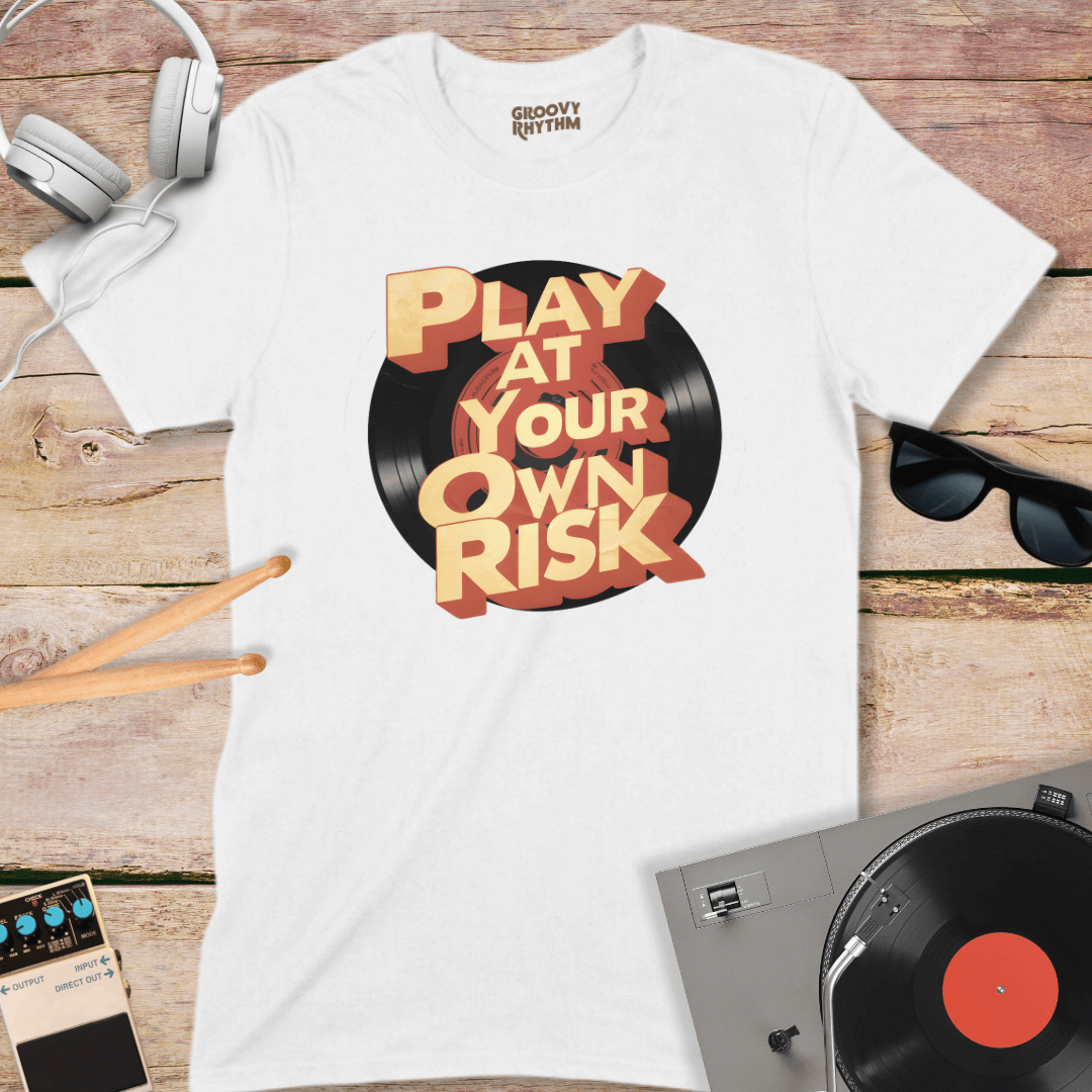 Play At Own Risk Vinyl T-Shirt